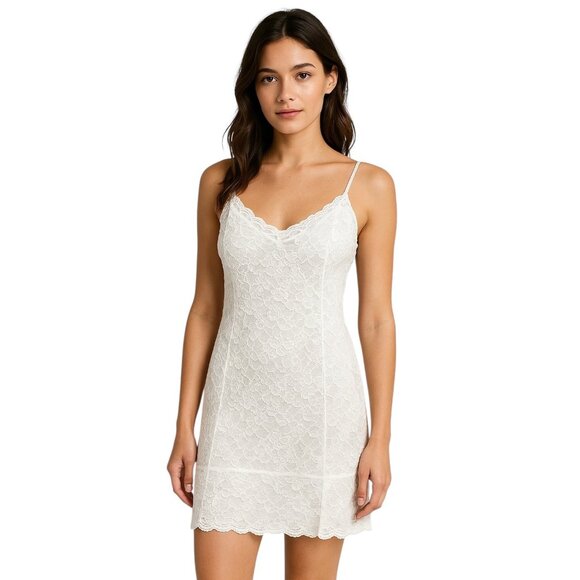 Wet Seal Dresses & Skirts - Wet Seal Slip Dress White Size XL NWT Y2K